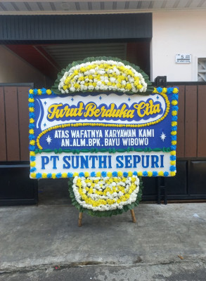 Papan Bunga Duka di Batin Ii Babeko